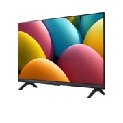LG Televizor LG HD LR60 Smart TV AI 2024 od 43 inča, Blago zakošen prikaz s lijeve strane na LG HD TV, LR60, 43LR60006LA, thumbnail 3