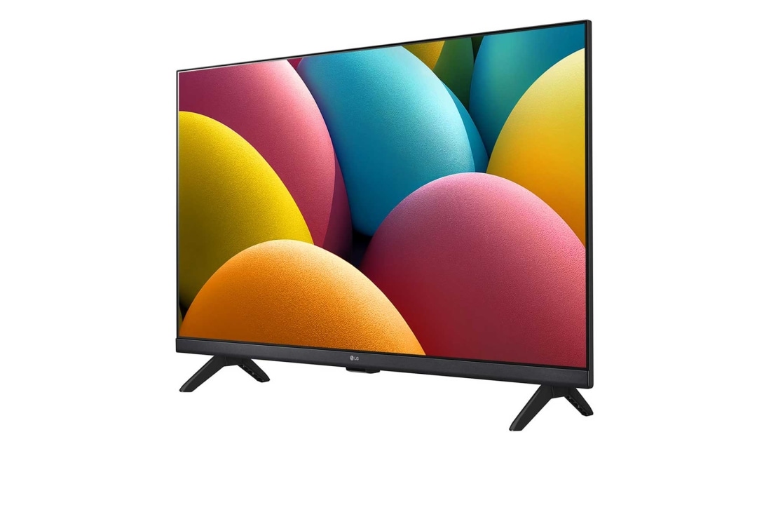 LG Televizor LG HD LR60 Smart TV AI 2024 od 43 inča, Blago zakošen prikaz s lijeve strane na LG HD TV, LR60, 43LR60006LA, thumbnail 3