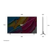 LG Televizor LG QNED AI QNED80 4K Smart TV 2025 od 86&nbsp;inča, 86QNED80A3A, thumbnail 4