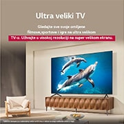 LG Televizor LG QNED evo AI QNED93 4K Smart TV 2025 od 85 inča, Ultra Big, 85QNED93A6A, thumbnail 8