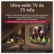 LG Televizor LG QNED evo AI QNED87 4K Smart TV 2025 od 75 inča, Ultra veliki TV do 100 inča, 75QNED87A3B, thumbnail 8