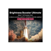 LG  LG OLED evo AI G5 4K Smart TV 2025 od 55 inča, S tla se lansira space shuttle. Scena je podijeljena po sredini, pri čemu je jedna polovica nešto tamnija i mutnija. Druga polovica pokazuje eksploziju potiska rakete koja je nevjerojatno svijetla, po, OLED55G51LW, thumbnail 6