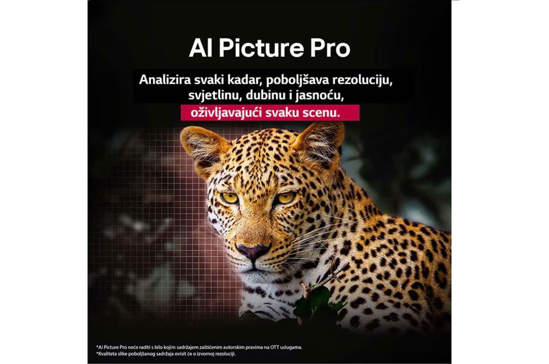 LG  LG OLED evo AI G5 4K Smart TV 2025 od 77 inča, OLED77G51LW, thumbnail 9
