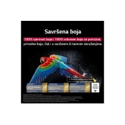 LG  LG OLED evo AI G5 4K Smart TV 2025 od 48 inča, Dnevni boravak s televizorom LG OLED TV koji je montiran na zidu. Na televizoru se prikazuje planinski lanac na tamnom večernjem nebu ispunjenom zvijezdama. Scena je podijeljena na pola. Na jednoj str, OLED48G53LS, thumbnail 8