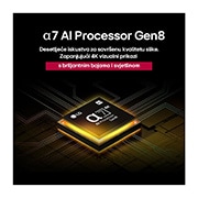 LG Televizor LG QNED AI QNED84 4K Smart TV 2025 od 75 inča, Prednji i bočni prikaz televizora G QNED AI 4K Smart TV koji prikazuje dimenzije njegove duljine, širine, visine i dubine., 75QNED84A3C, thumbnail 5