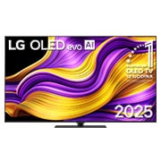 LG  LG OLED evo AI G5 4K Smart TV 2025 od 65 inča, Prednji prikaz televizora LG OLED evo AI G5 4K Smart TV. Na zaslonu se prikazuju amblem „Najbolji OLED na svijetu već 12 godina” i logotip modela LG OLED evo AI 2025., OLED65G53LS, thumbnail 1