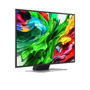 LG Televizor LG QNED evo AI QNED87 4K Smart TV 2025 od 50 inča, Blago zakošen prikaz s desne strane televizora LG QNED evo TV, 50QNED87A3D, thumbnail 2