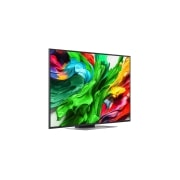 LG Televizor LG QNED evo AI QNED87 4K Smart TV 2025 od 55 inča, Blago zakošen prikaz s desne strane televizora LG QNED evo TV, 55QNED87A3B, thumbnail 2