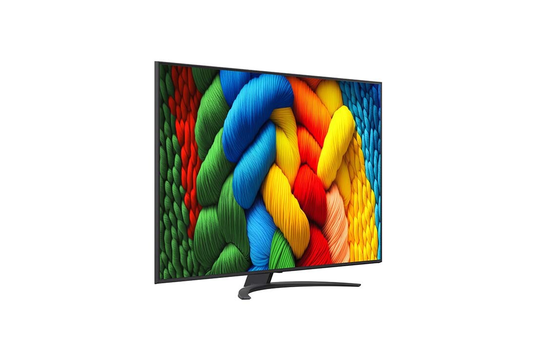 LG Televizor LG NanoCell AI NANO81 4K Smart TV 2025 od 75 inča , Blago zakošen prikaz s desne strane televizora LG NanoCell TV., 75NANO81A3A, thumbnail 2