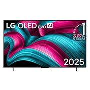 LG  LG OLED evo AI C5 4K Smart TV 2025 od 42 -inča, OLED42C51LA na zaslonu se prikazuju amblem „Najbolji OLED na svijetu već 12 godina” i logotip modela LG OLED evo AI 2025., OLED42C5ELB, thumbnail 1