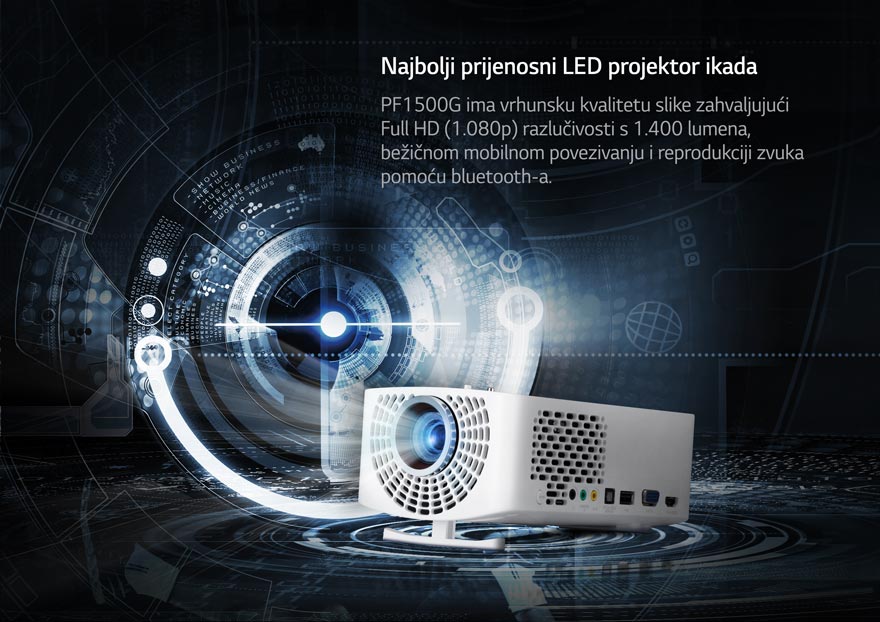 Najbolji prijenosni LED projektor ikada