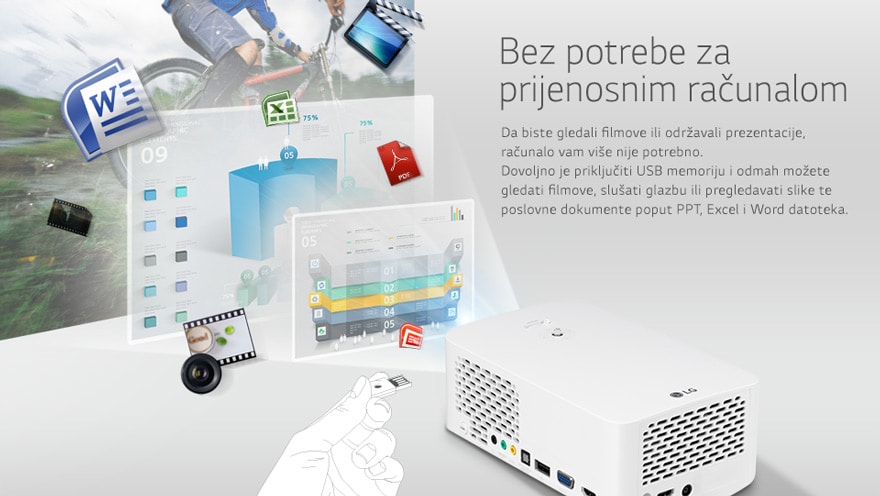 Bez potrebe za prijenosnim računalom