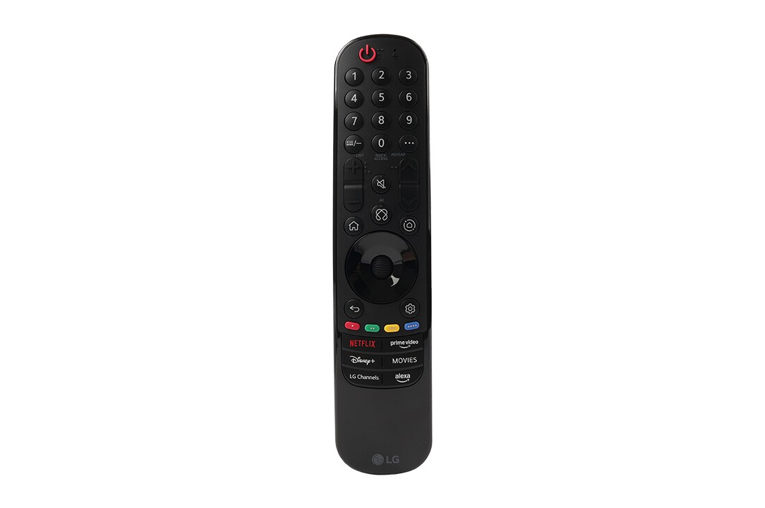 LG AI Magic Remote MR25GB , prikaz prednje strane, MR25GB, thumbnail 2