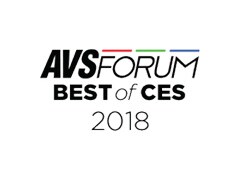 AVS Forum Best of CES 2018 award1