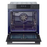 LG Ugradbena pećnica InstaView™, tehnologije EasyClean™ i ThinQ™, 76L kapacitet, front view, WS7D7632WB, thumbnail 2