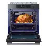 LG Ugradbena pećnica InstaView™, tehnologije EasyClean™ i ThinQ™, 76L kapacitet, front view, WS7D7632WB, thumbnail 4