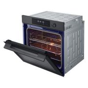 LG Ugradbena pećnica InstaView™, tehnologije EasyClean™ i ThinQ™, 76L kapacitet, side view, WS7D7632WB, thumbnail 7