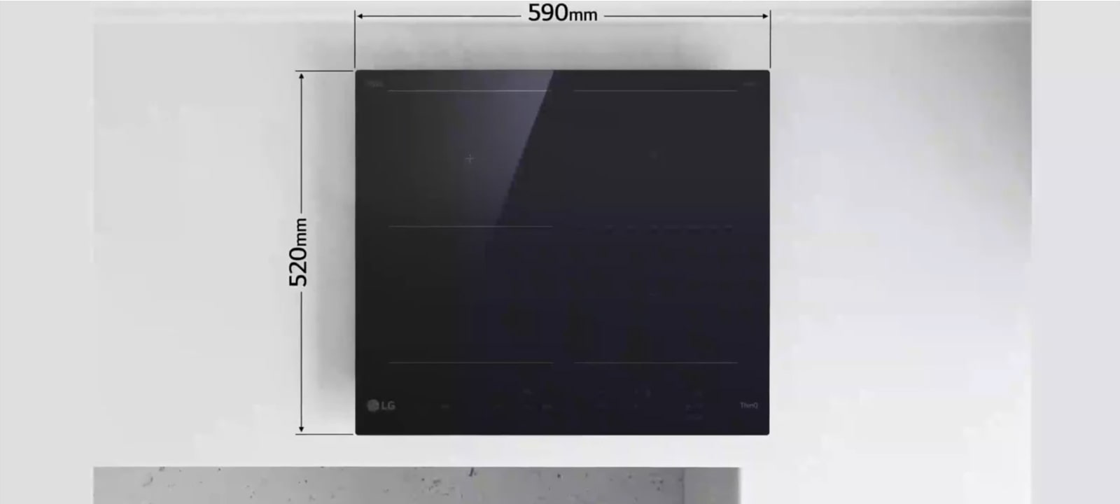 Ovaj video prikazuje dimenzije indukcijske ploče za kuhanje.