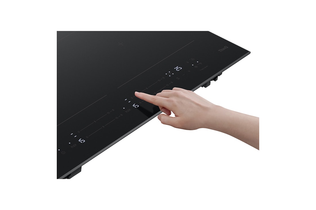 LG Ugradbena indukcijska ploča za kuhanje, Boost funkcija, Flex način rada, ControlPanel, CBIZ2437B, thumbnail 6
