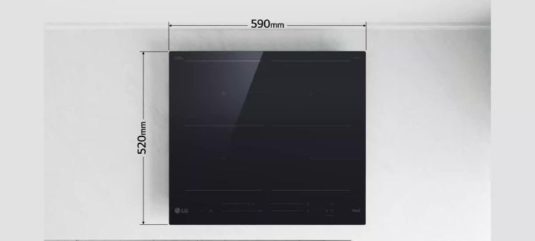 Ovaj video prikazuje dimenzije indukcijske ploče za kuhanje.