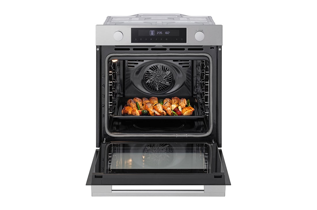 LG Ugradbena pećnica, funkcija prženja na vrući zrak, kapacitet 72 l, front view, WS5D7230S, thumbnail 4