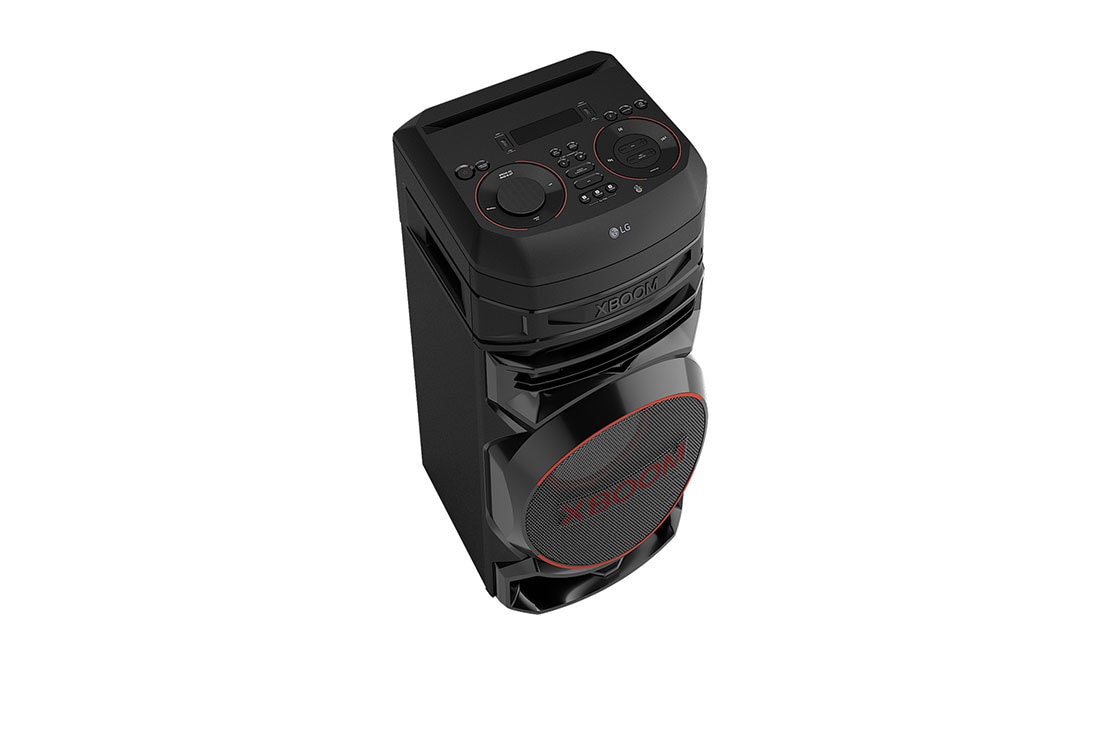 LG XBOOM RNC5, prikaz gornje strane iz kuta od 45 stupnjeva s lijevom stranom prema naprijed, RNC5, thumbnail 8