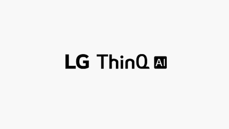 Ez a kártya a hangparancsokat írja le. Elhelyezett LG ThinQ AI logó.