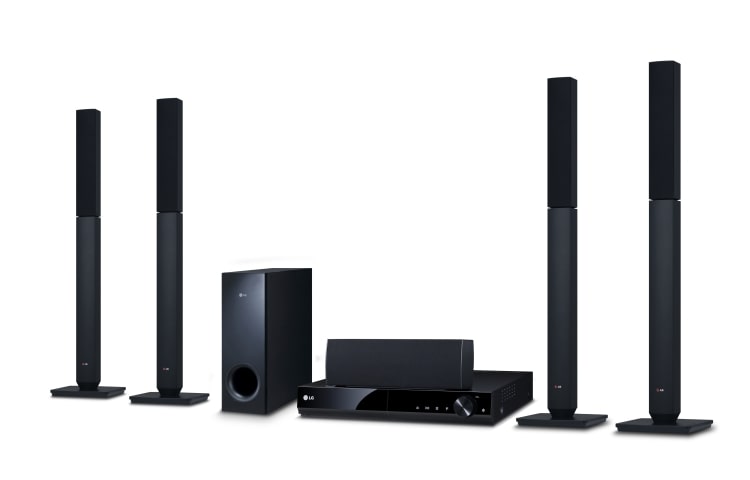 LG Ellenállhatatlan hangzás! LG DH4530T DVD Házimozi rendszer, 5.1 csatornás hangrendszer, USB közvetlen felvétel, Dolby Digital, futurisztikus dizájn, 1080p felskálázás., DH4530T, thumbnail 1