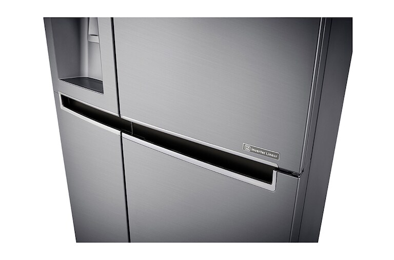 LG Side-by-Side hűtőszekrény, Moist Balance Crisper és ThinQ™ technológia, 601L kapacitás, GSL961PZBZ, thumbnail 3