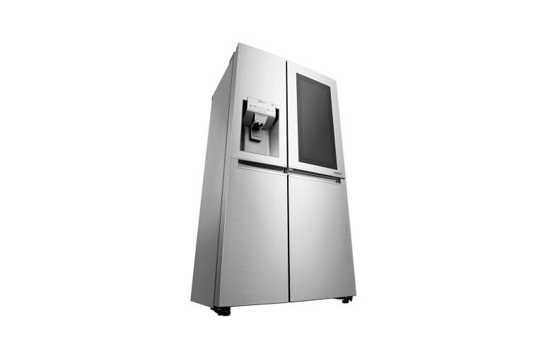 LG InstaView Door-in-Door™ Side-by-Side hűtőszekrény, ThinQ™ technológia, 625L kapacitás, GSX961NEAZ, thumbnail 2