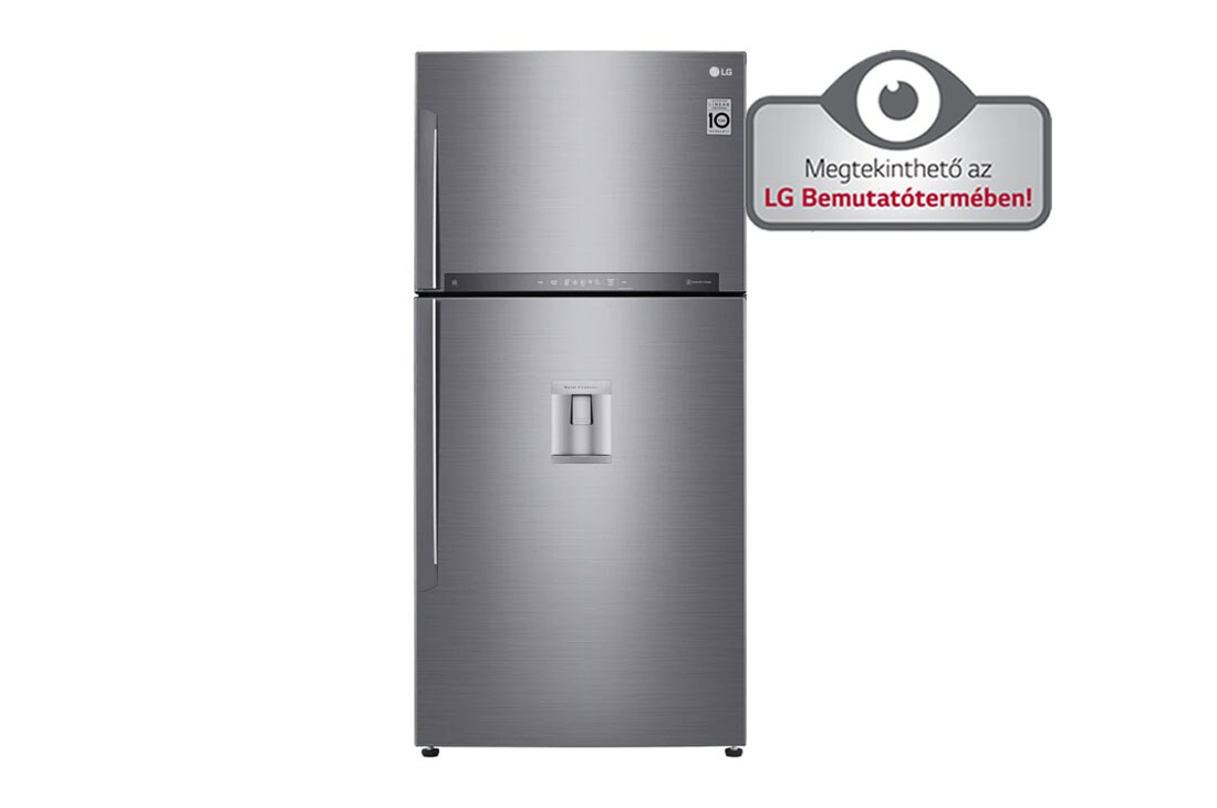 LG Felülfagyasztós hűtőszekrény DoorCooling+™ technológiával, 592 L kapacitás, GTF916PZPZD, thumbnail 10