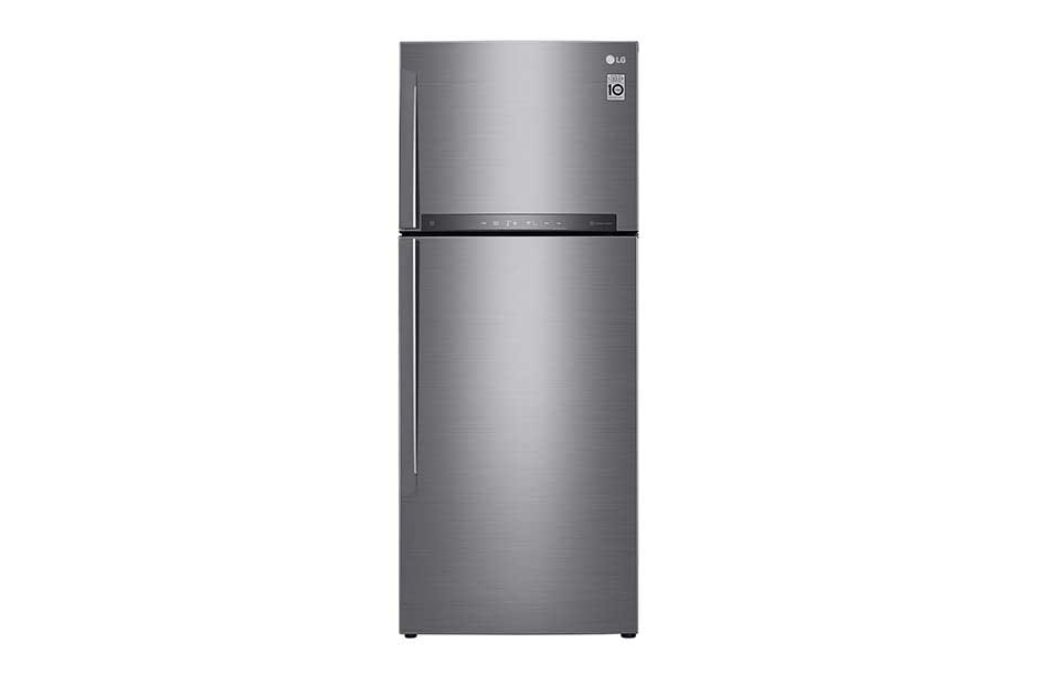 LG Felülfagyasztós hűtőszekrény, DoorCooling⁺™ és ThinQ™ technológia, 438L kapacitás, GTB574PZHZD