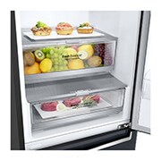 LG Alulfagyasztós hűtőszekrény, DoorCooling⁺™ és ThinQ™ technológia, 384L kapacitás, GBB72MCDFN, thumbnail 4