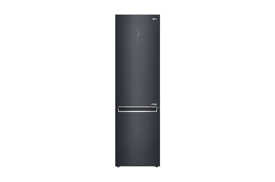 LG Prémium alulfagyasztós hűtőszekrény DoorCooling+™ technológiával és Metal Touch kijelzővel, 384L kapacitás, GBB92MCAXP
