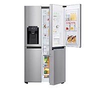 LG Door-in-Door™ Side-by-Side hűtőszekrény, ThinQ™ technológia, 625L kapacitás, GSJ761PZTZ, thumbnail 2
