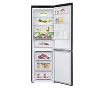 LG Alulfagyasztós hűtőszekrény, DoorCooling⁺™ technológia, 341L kapacitás, Front Open Food, GBB61BLJMN, thumbnail 2