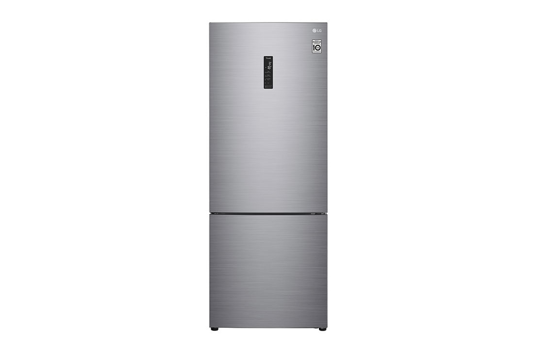 LG Alulfagyasztós hűtőszekrény, DoorCooling⁺™ és ThinQ™ technológia, 462L kapacitás, GBB566PZHMN, GBB566PZHMN