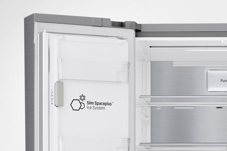 hűtőszekrény belseje Slim SpacePlus™