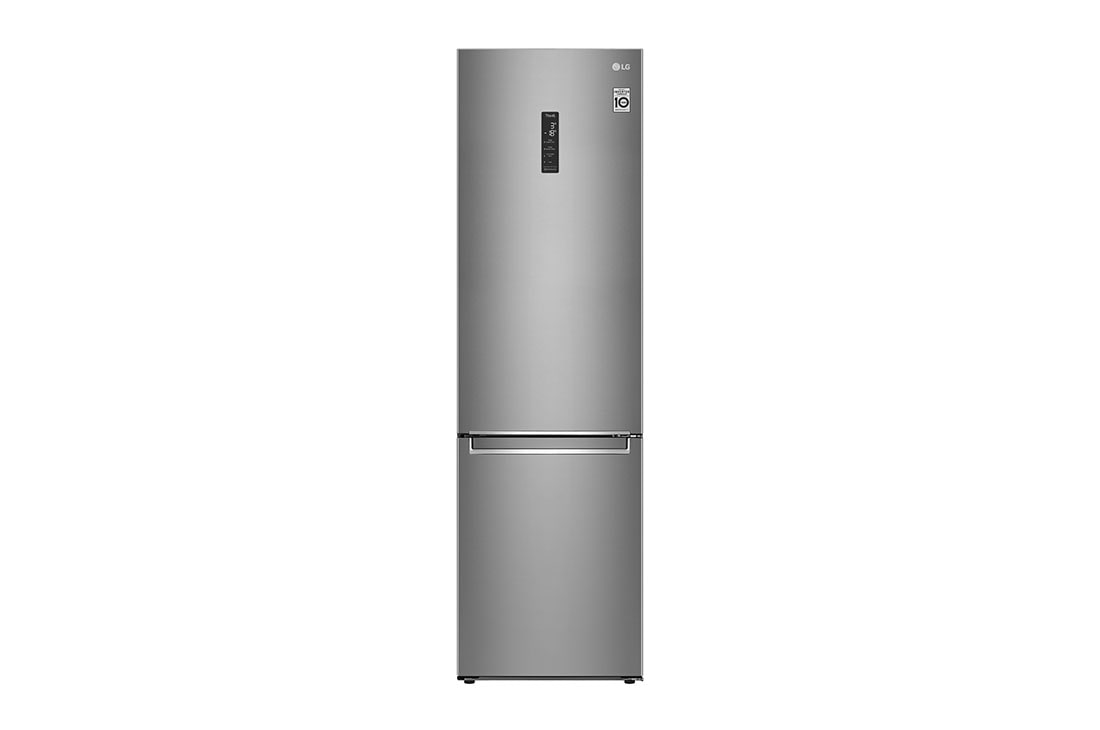 LG Alulfagyasztós hűtőszekrény, DoorCooling⁺™ és ThinQ™ technológia, 384L kapacitás, GBB72SAUGN, GBB72SAUGN