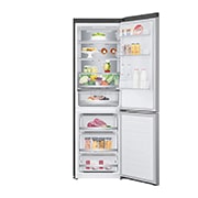LG Alulfagyasztós hűtőszekrény, DoorCooling⁺™ és ThinQ™ technológia, 341L kapacitás, GBB71PZUGN, GBB71PZUGN, thumbnail 2