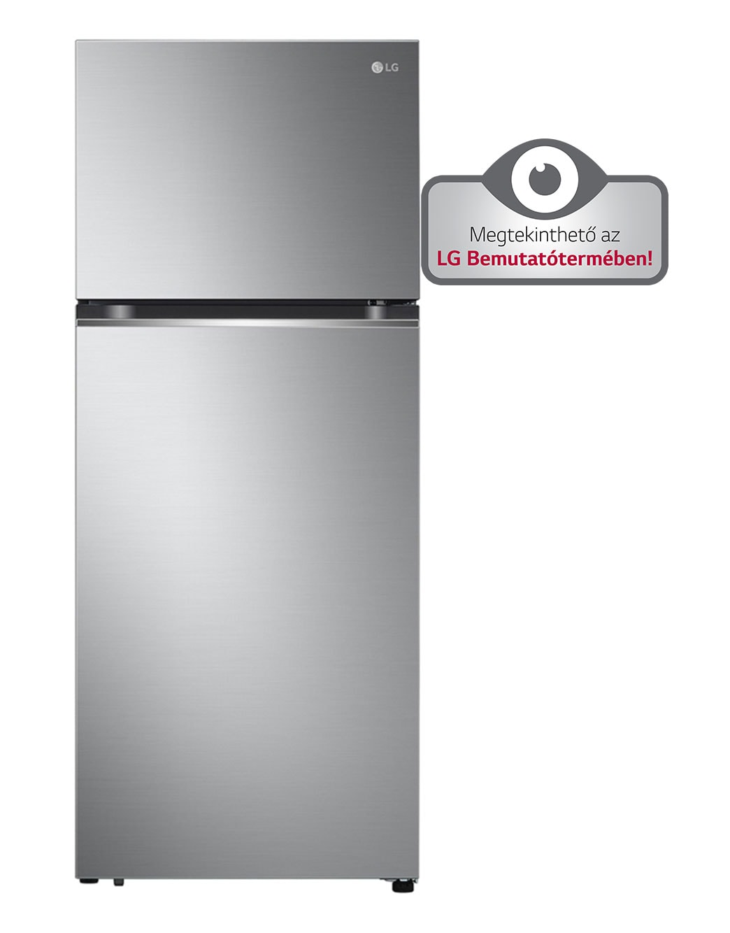 LG Felülfagyasztós hűtőszekrény, DoorCooling⁺™ technológia, 395L kapacitás, GTBV36PZGKD