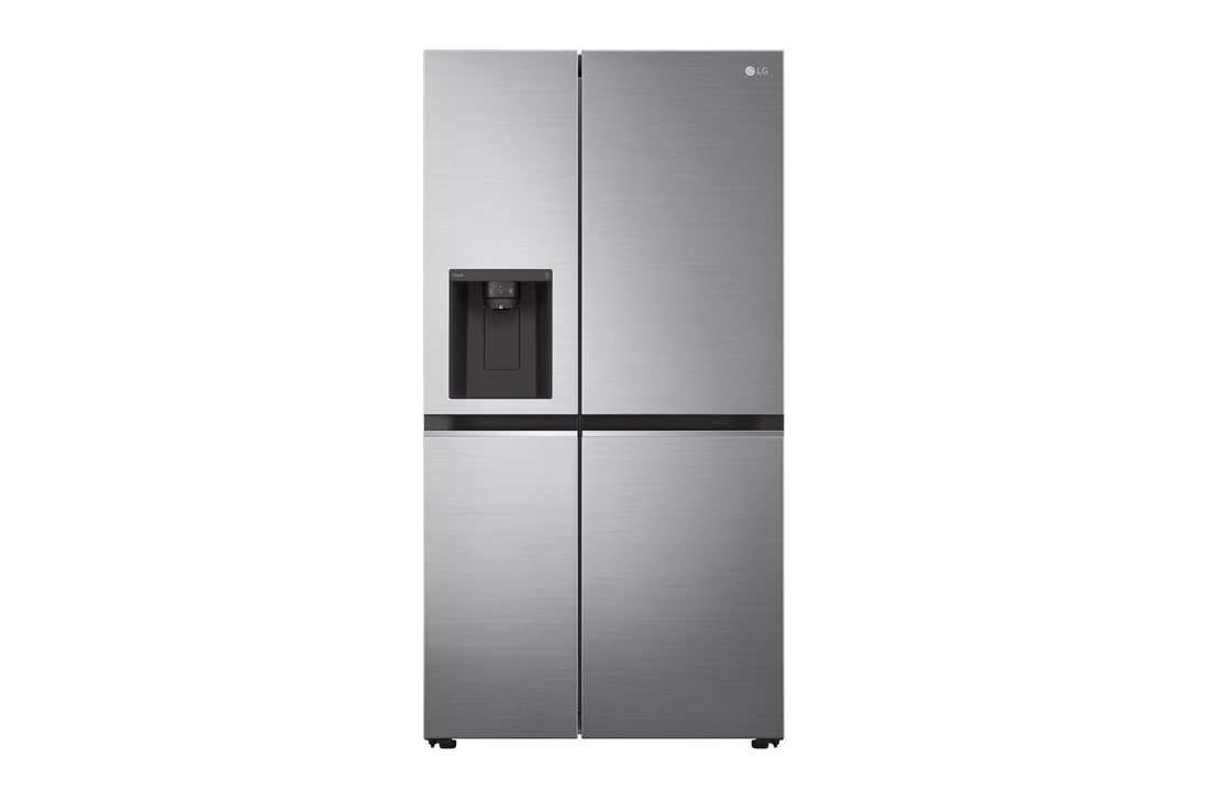 LG Side-by-Side hűtőszekrény, DoorCooling⁺™ és ThinQ™ technológia, 635L kapacitás, GSLV71PZTM, GSLV71PZTM