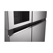LG Side-by-Side hűtőszekrény, DoorCooling⁺™ és ThinQ™ technológia, 635L kapacitás, GSLV71PZTM, GSLV71PZTM, thumbnail 5