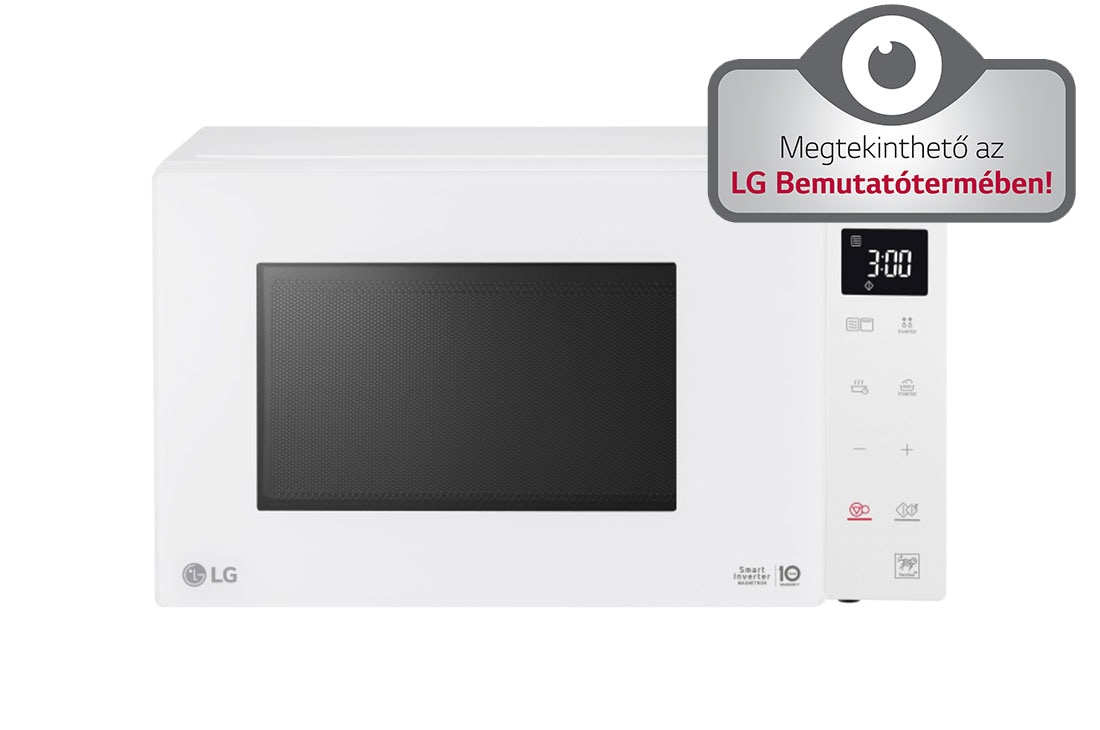 LG 25L mikrohullámú sütő, Smart Inverter technológia, Easy Clean belső bevonat, MH6535GIH