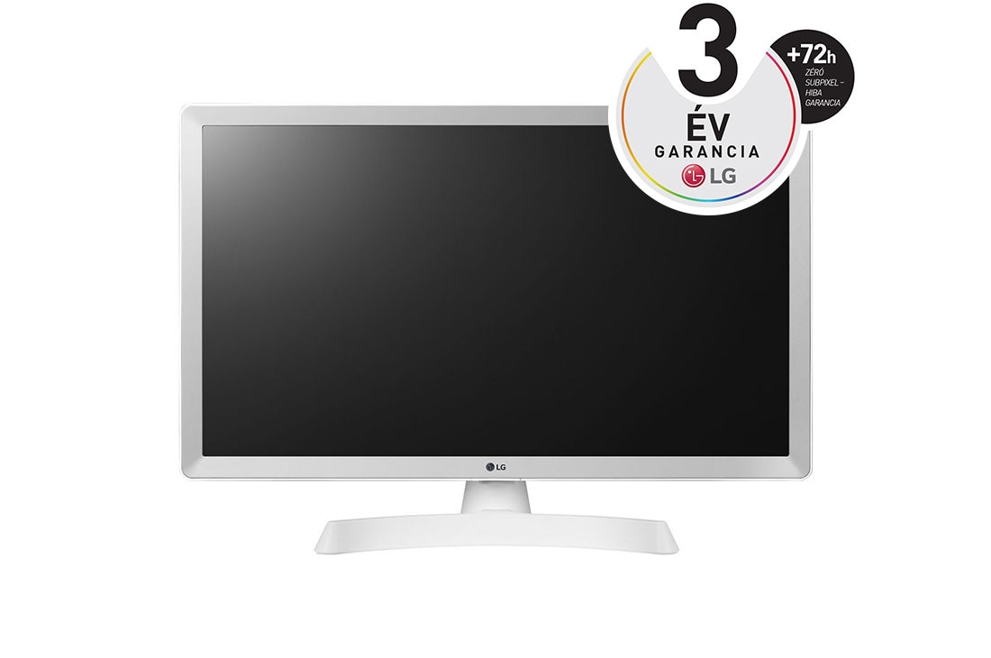 LG 28” méretű monitor TV széles beketintési szöggel és beépített hangszórókkal, 28TL510V-WZ