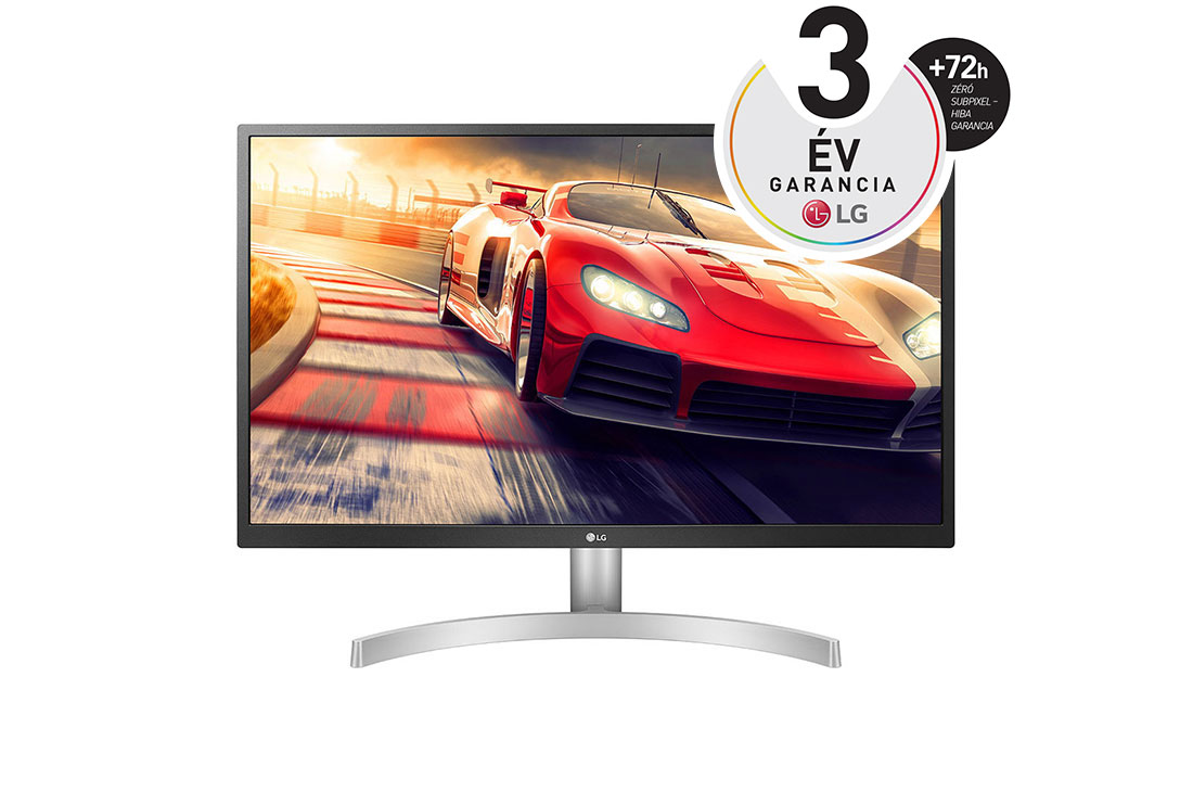 LG 27'' méretű 4K UHD IPS LED monitor HDR 10-zel , 27UL500-W