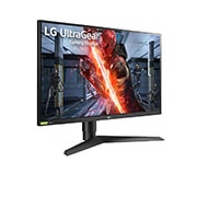 LG 27'' méretű Ultragear™ gaming monitor, HDR 10-zel, FullHD IPS kijelzővel és G-Sync kompatibilitással, 27GN750-B, 27GN750-B, thumbnail 4