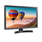 LG 23,6'' méretű nagy betekintési szögű TV monitor, +15 fokos oldalnézet, 24TN510S-PZ, thumbnail 3