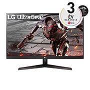 LG 31,5'' méretű QHD Ultragear™ gaming monitor 165 Hz-es képfrissítési sebességgel és 1ms MBR-rel, elölnézet, 32GN600-B, thumbnail 1