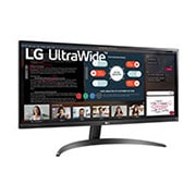 LG 29'' méretű FHD IPS UltraWide™ monitor 21:9-es képaránnyal és HDR10-zel, +15 fokos oldalnézet, 29WP500-B, thumbnail 3